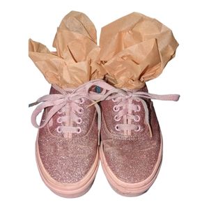 Pink Glitter Vans